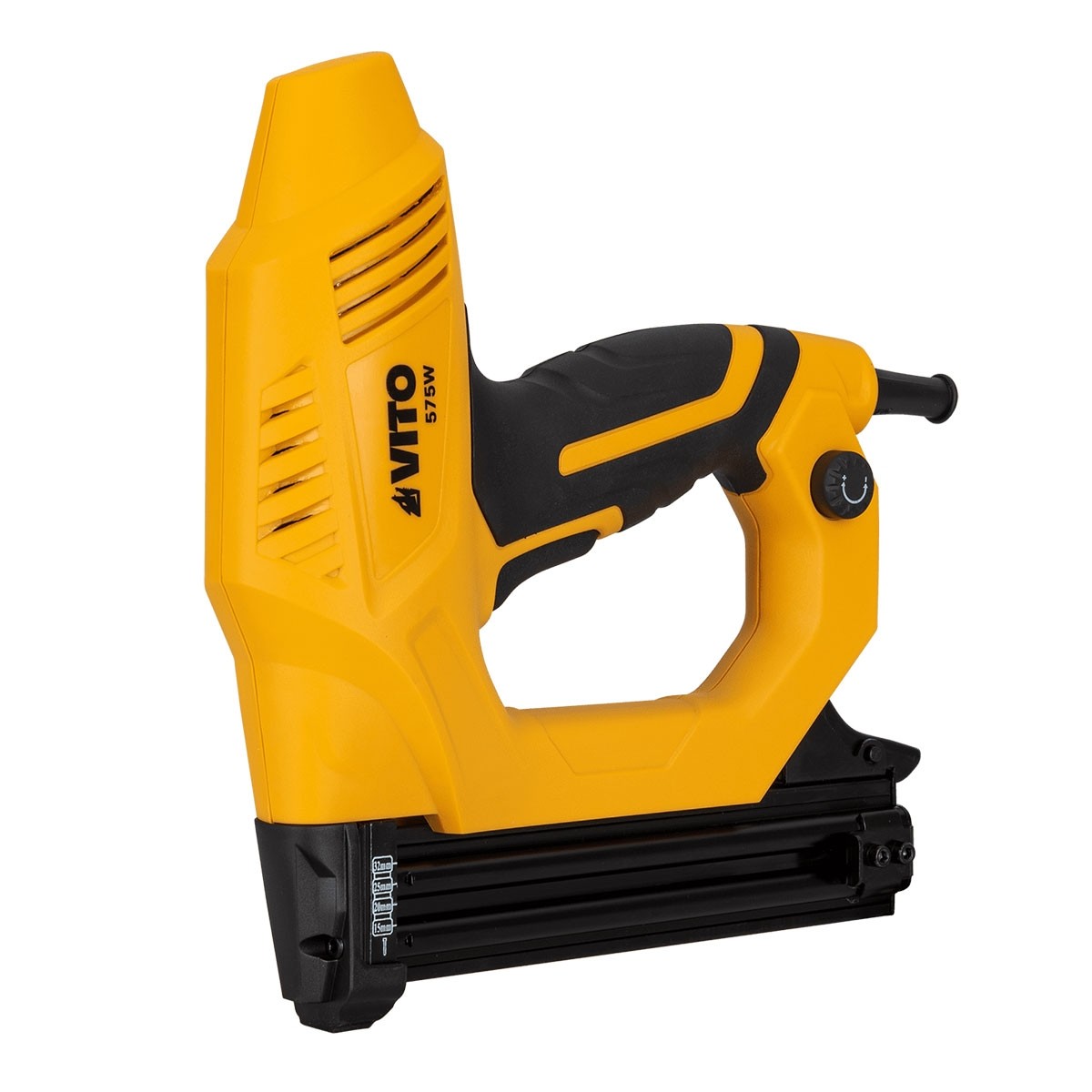 Agrafeuse électrique pour bois 575W câble 2m capacité 100 agrafes/clous VITO