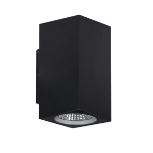 Applique murale COB 2x10W 4000K IP54 graphite ASLO