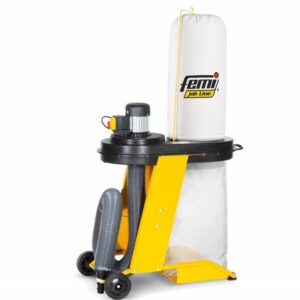 Aspirateur à Copeaux Professionnel 550W 60L Débit 1200m³/h Filtration 5 microns FEMI