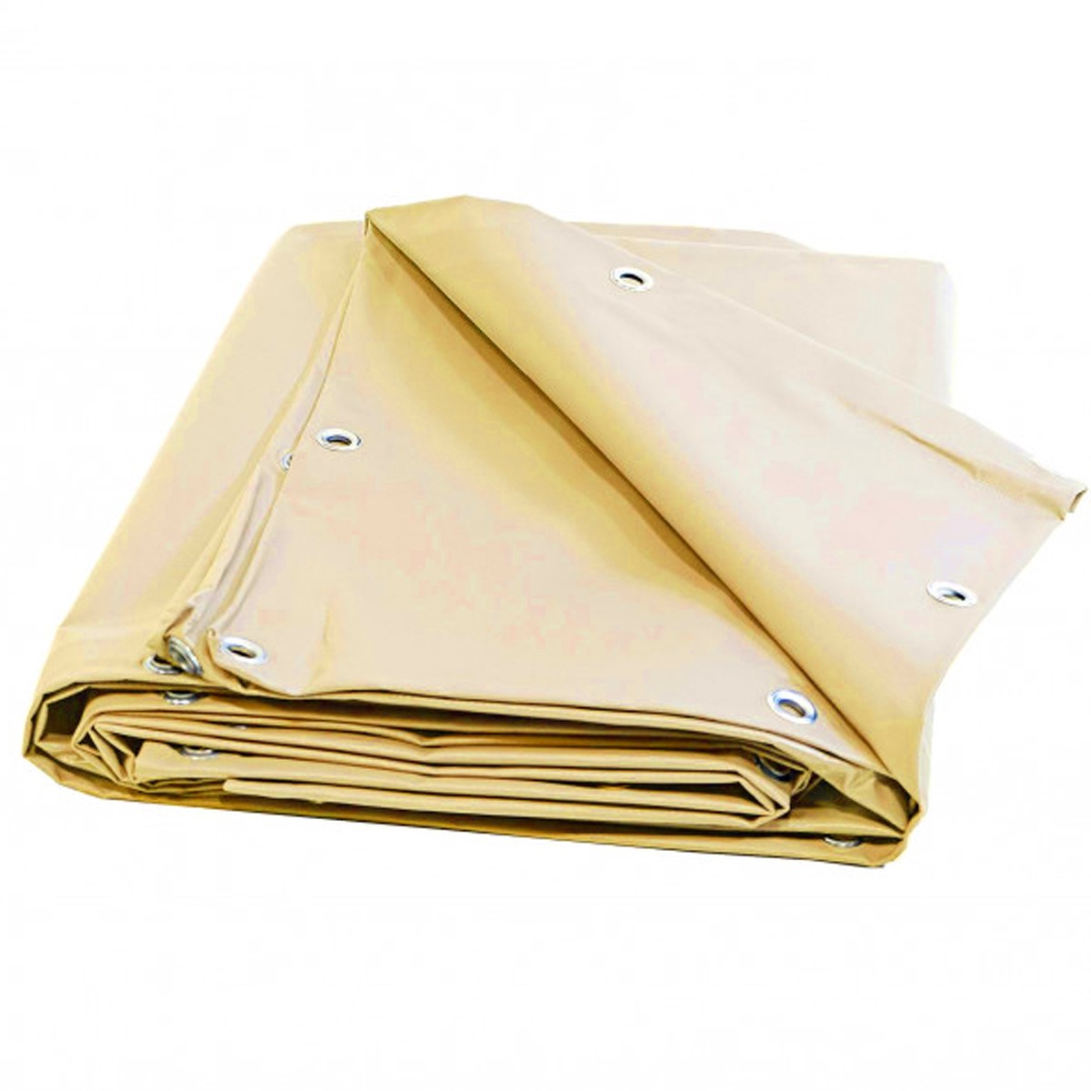 Bâche pour pergola IVOIRE 4.10 x 3.10m PVC Étanche Anti-UV Oeillets 25cm UNIVER DU PRO
