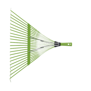 Balai à gazon fixe grande 555 x 450 mm 22 mm métal laqué VITO