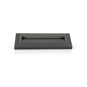 Balise murale en saillie 3W 4000K IP65 gris ASLO