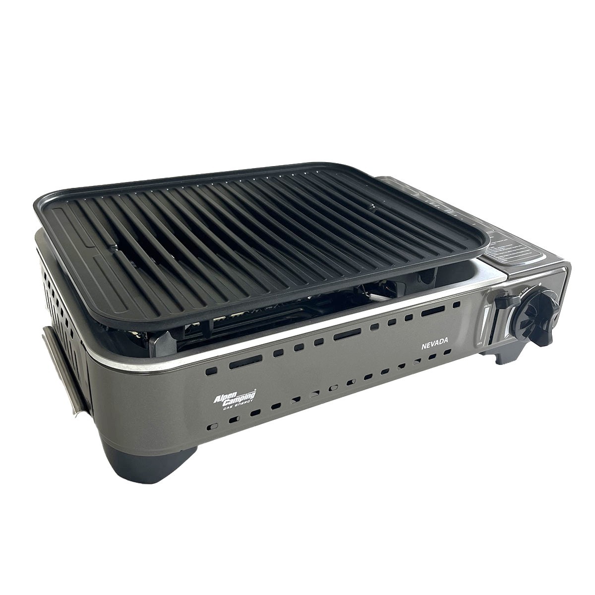 [Reconditionné] Barbecue à gaz Portable 1780W Allumage Piezo Récupérateur de graisse ALPEN CAMPING