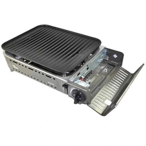 Barbecue à gaz portable 1780W - Allumage Piezo + Grille anti-graisse - ALPEN CAMPING – Image 14