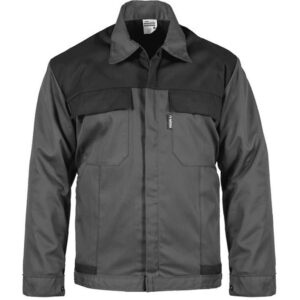 Blouson de travail Gris/Noir Taille L 65% Polyester 35% Coton 4 poches VITO