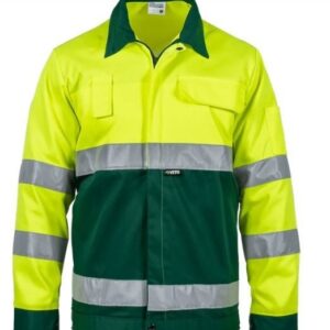 Blouson de travail haute visibilité Taille XXL Jaune fluo 5 poches Polyester 65% VITO