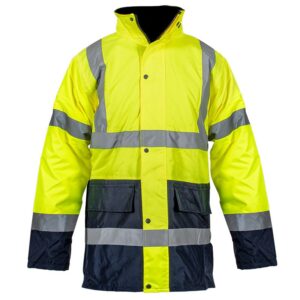 Blouson haute visibilité Jaune fluo Imperméable Taille M VITO SECURITY