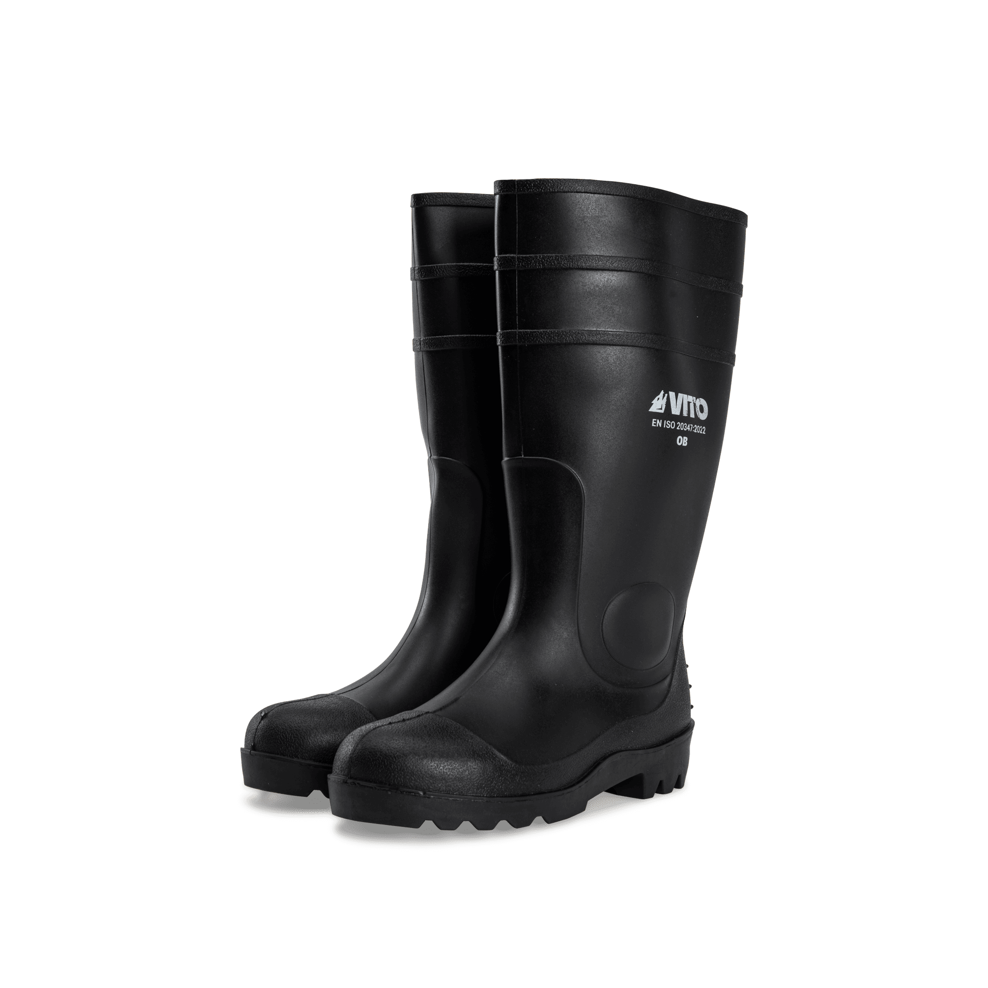 Botte Wellington - Pointure 39 - 100% PVC - Imperméable et Antiglisse - VITO