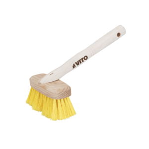 Brosse à chaux rectangulaire bois PVC VITO