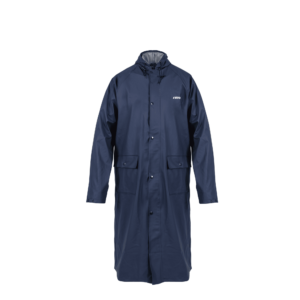 Cape de pluie bleue - Taille L - 60% PVC 30% Polyester 10% PU - EN340 - Cat.I - VITO
