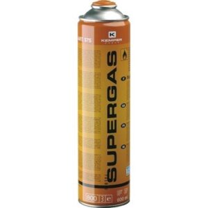 Cartouche de gaz 330g 70% Butane 30% Propane Valve 7/16 Vissable KEMPER