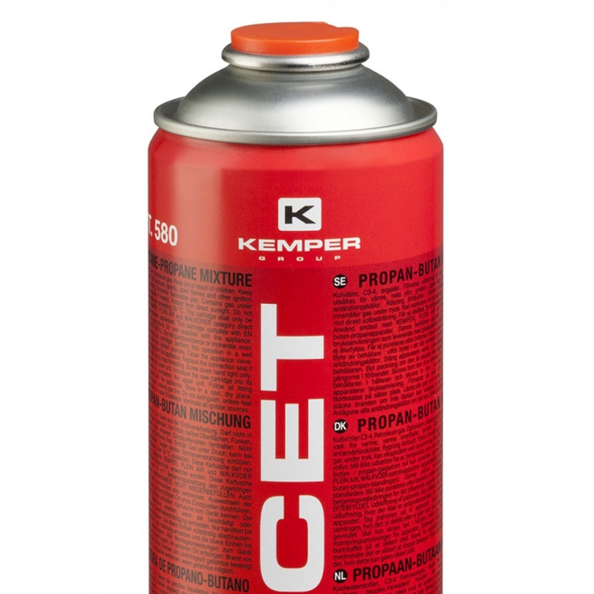 Cartouche de Gaz 330g Butane/Propane 600ml Valve 7/16 Universelle KEMPER – Image 3