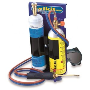 Chalumeau BI-Gaz PROPANE/OXYGENE 110 Bar 2 pointes (⦰ 05 et 065 mm) Température max 3300° KEMPER