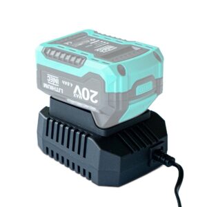 Chargeur de Batterie 20V Lithium 4Ah Recharge Rapide 21.5V 2.3A LED INTEC