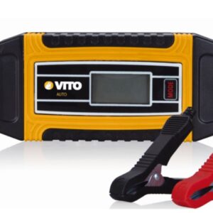 Chargeur de Batterie Intelligent Auto-Moto Numérique 6/12V 14-140Ah Protection IP65 VITO AUTO