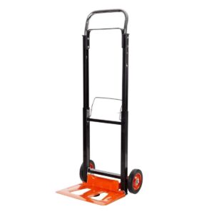 Chariot de manutention Diable pliant Charge 90 kg Acier Dimensions 42,5 x 38,8 x 97,5 cm BLACK & DECKER