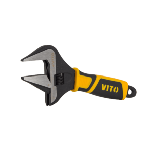 Clé à molette courte PRO 6” 150 mm bi-matière VITO