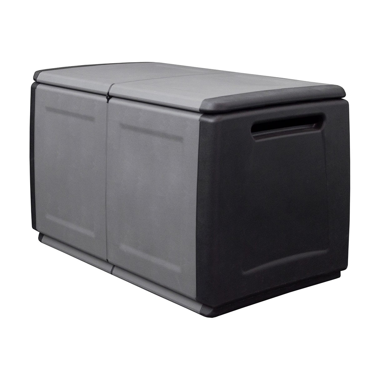 Coffre de rangement 230L polypropylène 96x53x57cm verrouillable INTEC