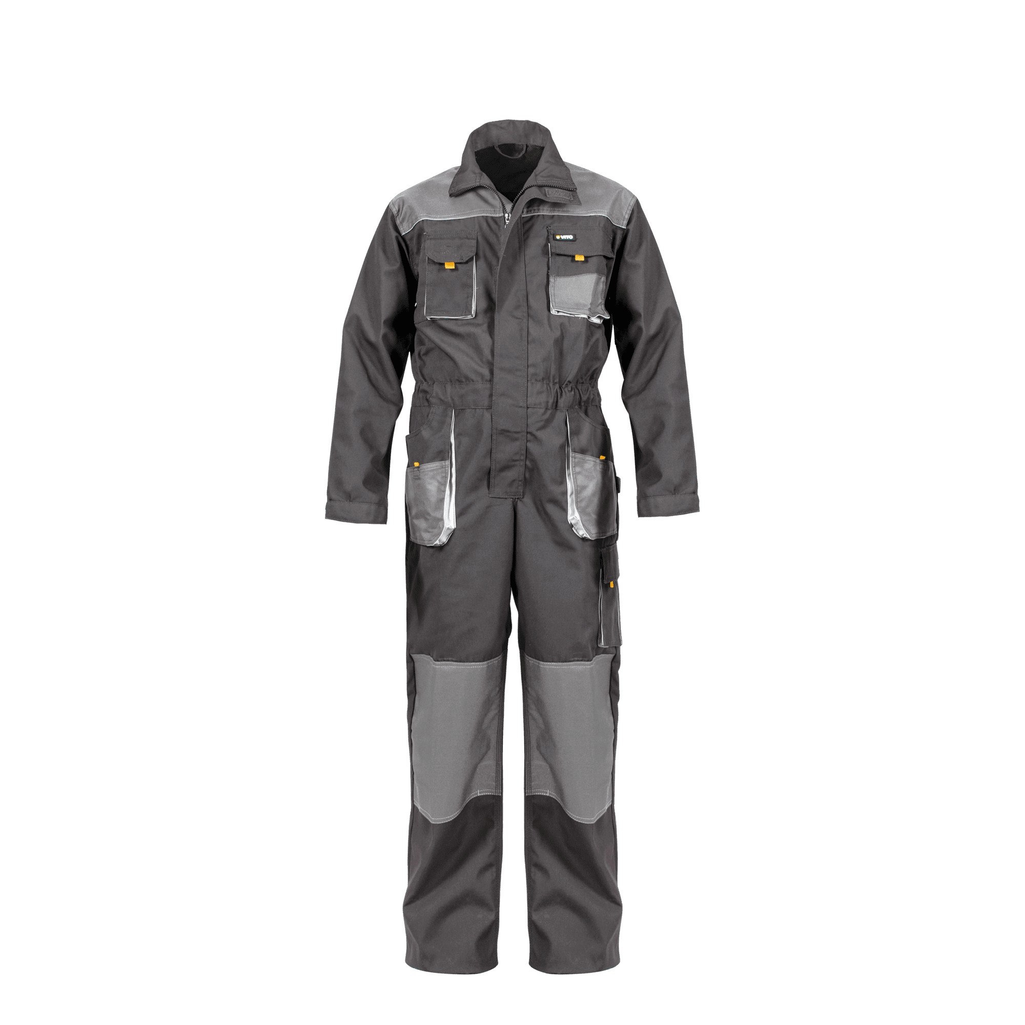 Combinaison de travail Comfort Plus Taille L Gris 9 Poches Protection Oxford VITO – Image 3