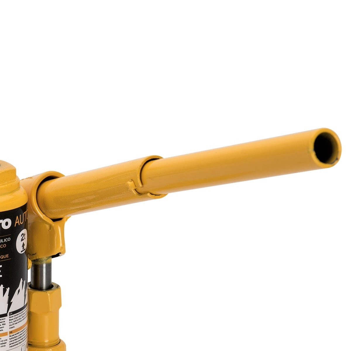 Cric Hydraulique 10 Tonnes Hauteur de Levage 20-38.5 cm Acier Simple Piston VITO – Image 2