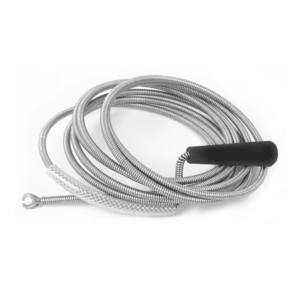 Déboucheur à manivelle et crampon 9 mm x 10 m plastique acier trempé VITO