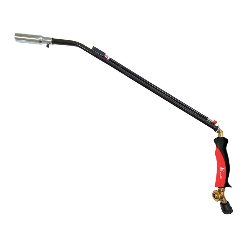 Désherbeur thermique à gaz 1100W - Brûle-Herbes - Allumage piézo - Adaptateur multicartouche de gaz - INTEC
