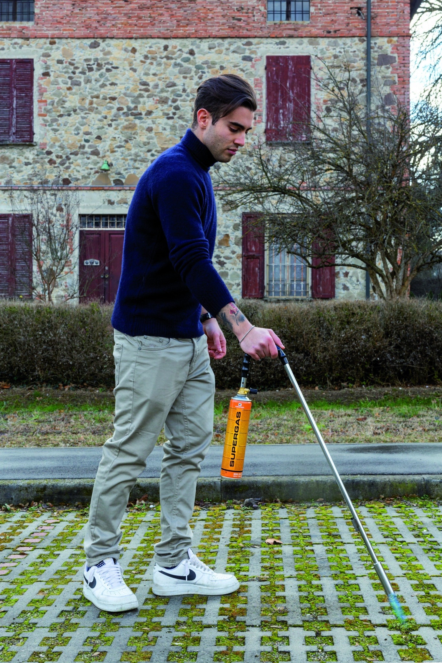 Désherbeur Thermique à Gaz Allumage Piézo 130 g/h Consommation 85 cm Longueur KEMPER – Image 2