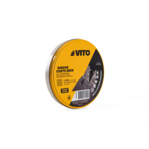 Disque à tronçonner acier inoxydable 125 mm 80 m/s 22-23 mm VITO