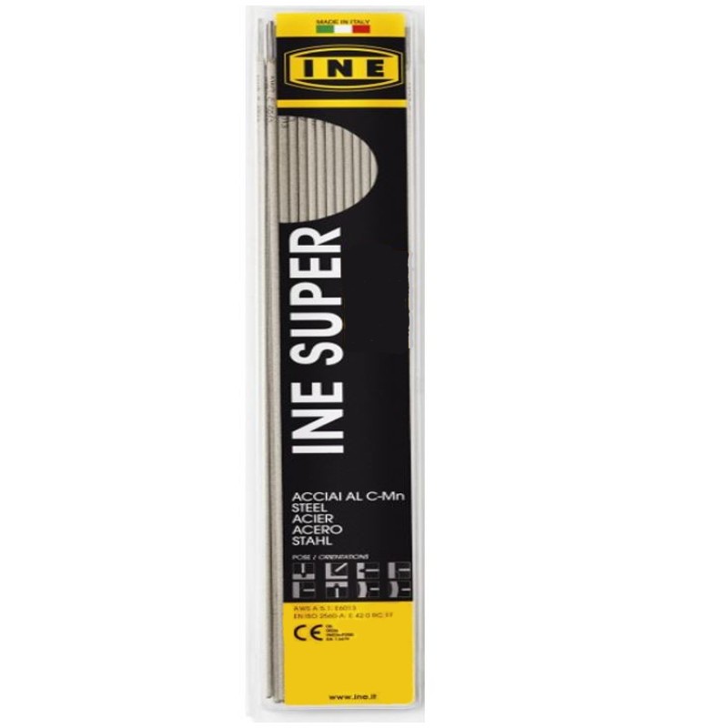 Etui de 14 Electrodes Soudure à l'arc Acier 2.5mm x 350mm Soudabilité Toutes Positions INE