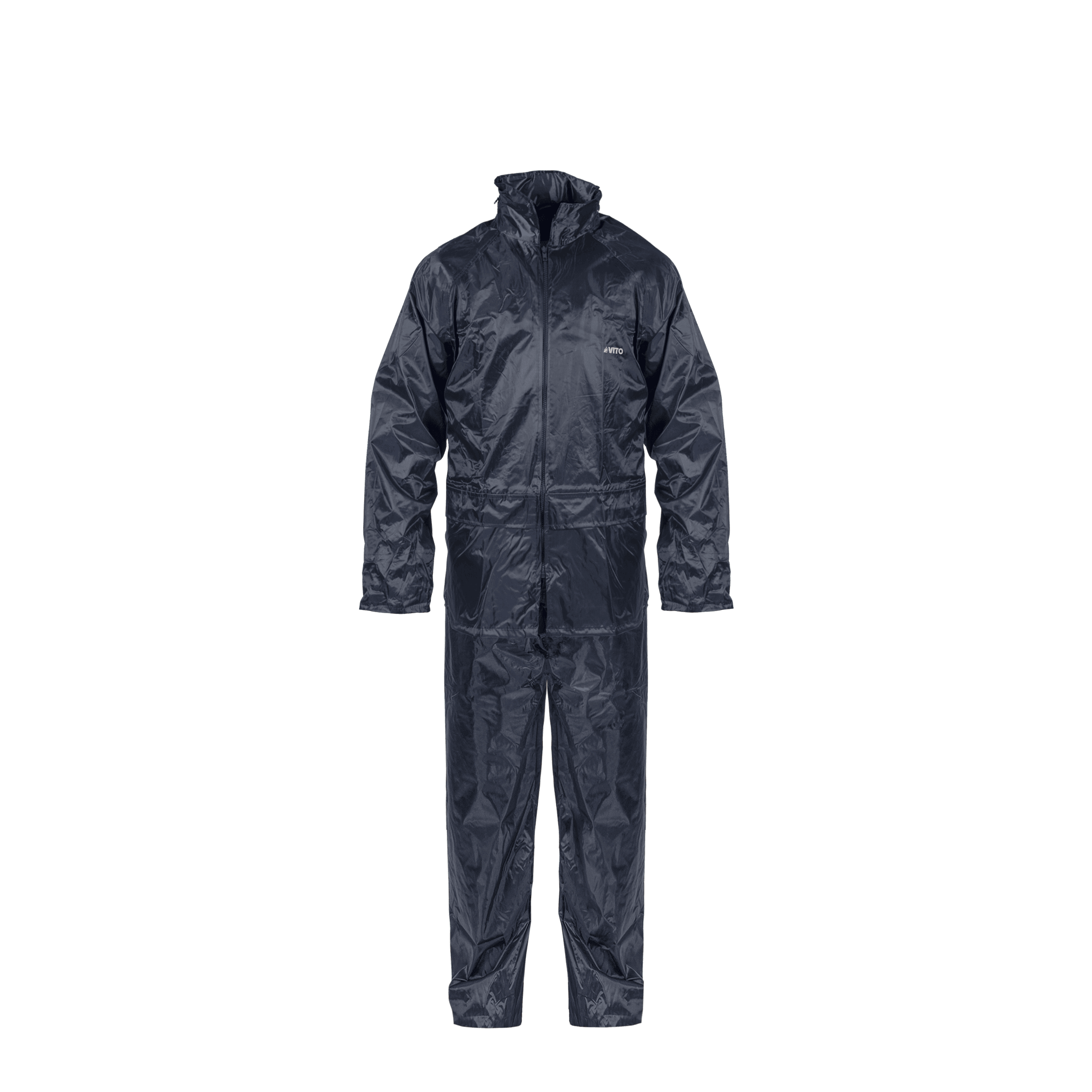 Ensemble de pluie Bleu - Taille XXL - Nylon 60% Polyester 40% PVC - Cat.I. - VITO