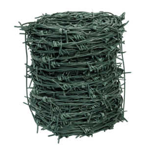 Fil barbelé plastifié 100 m ø 2 mm 15/15 VITO
