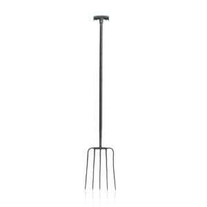 Fourche à fumier 4 dents acier trempé 1,7 kg manche fer VITO