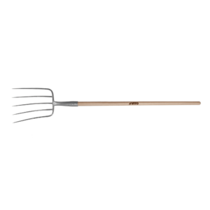 Fourche à fumier acier trempé manche bois 4 dents 1,8 kg VITO