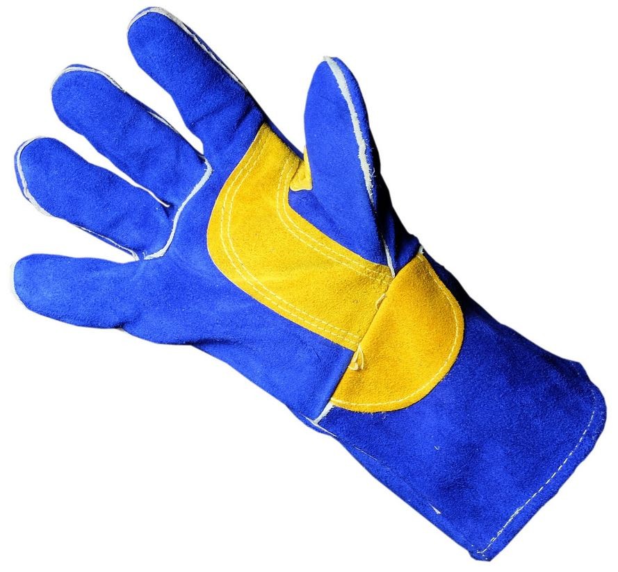 Gant de Protection Polyvalente Paume Renforcée Doublure Coton Kevlar Taille 10 AWELCO