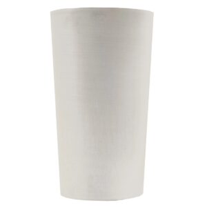 Pot de Fleur Conique Gris Clair Ø30cm H52cm Polypropylène Recyclé 35L ART PLAST