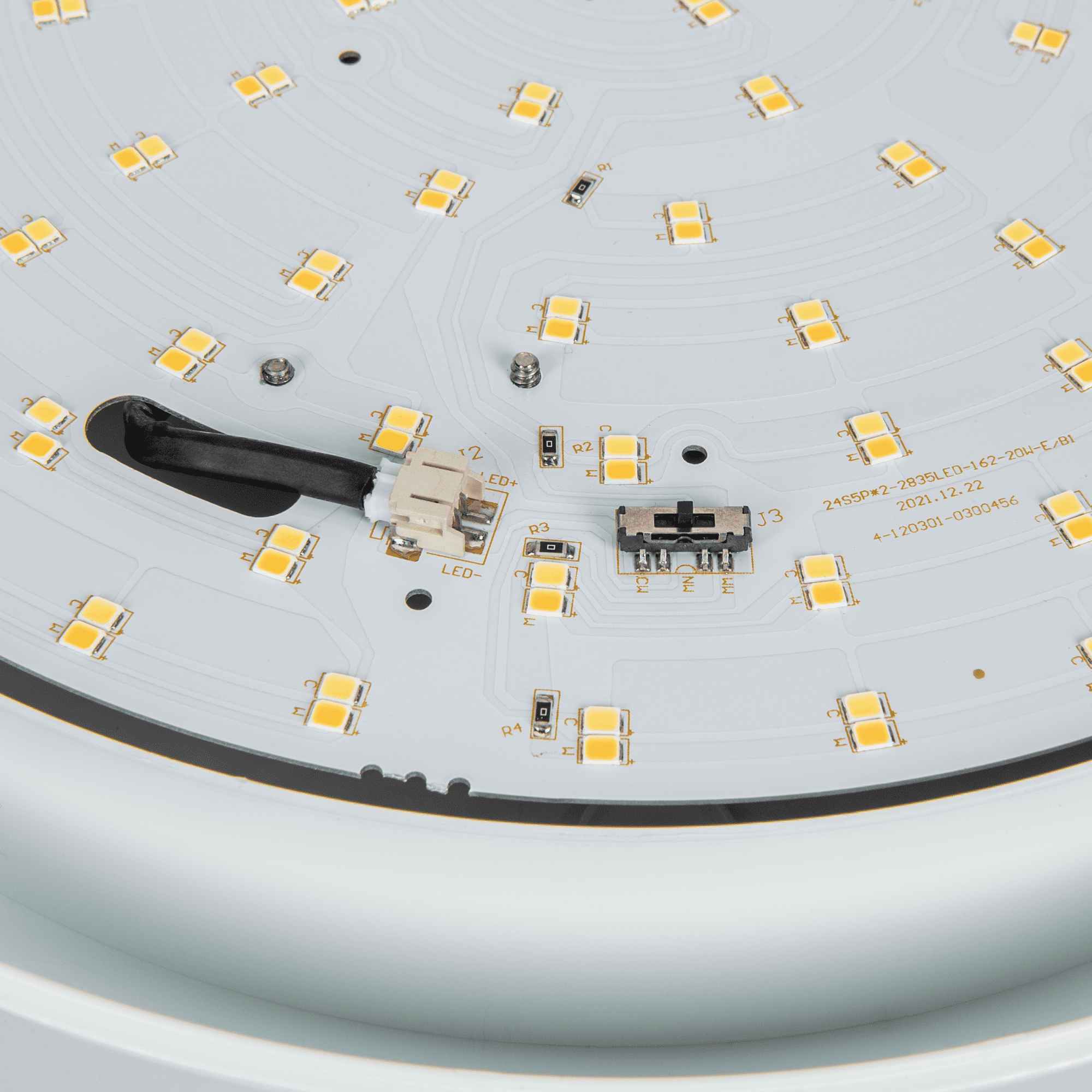 Hublot LED étanche 14W 3-cct IP65 noir ASLO – Image 6