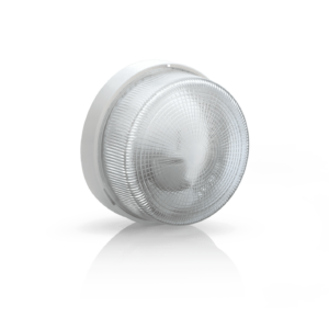 Hublot rond blanc verre E27 IP44 ASLO