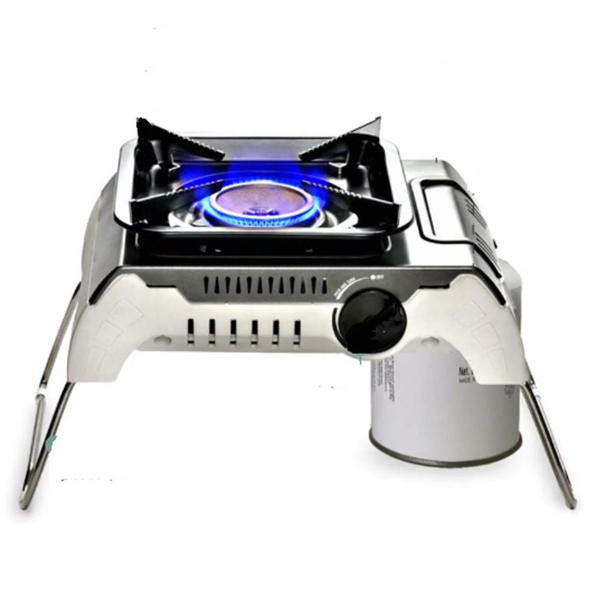 [Reconditionné] Réchaud à Gaz 2400W Allumage Piezo Pieds Pliables FIVESTAR