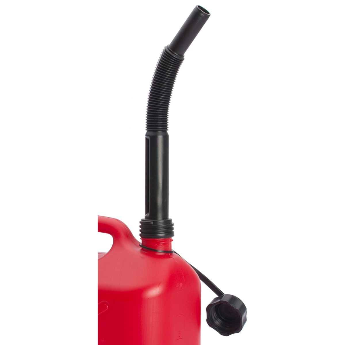 Bidon Essence 5L Jerrican Polyéthylène Haute Densité Bec Verseur Poignée Transport VITO – Image 3