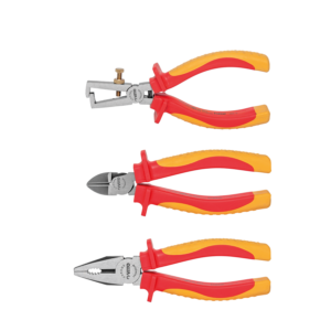 Jeu de 3 pinces vde 1000V 160 mm acier chrome vanadium VITO