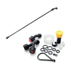 Kit Complet Lance + Buses Spécial Produits Corrosifs 18 Pièces Pulvérisateur à Batterie 16L VITO