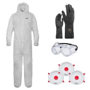 Kit Protection Phytosanitaire EPI Taille L Masques FFP2 Gants Caoutchouc Résistants VITO