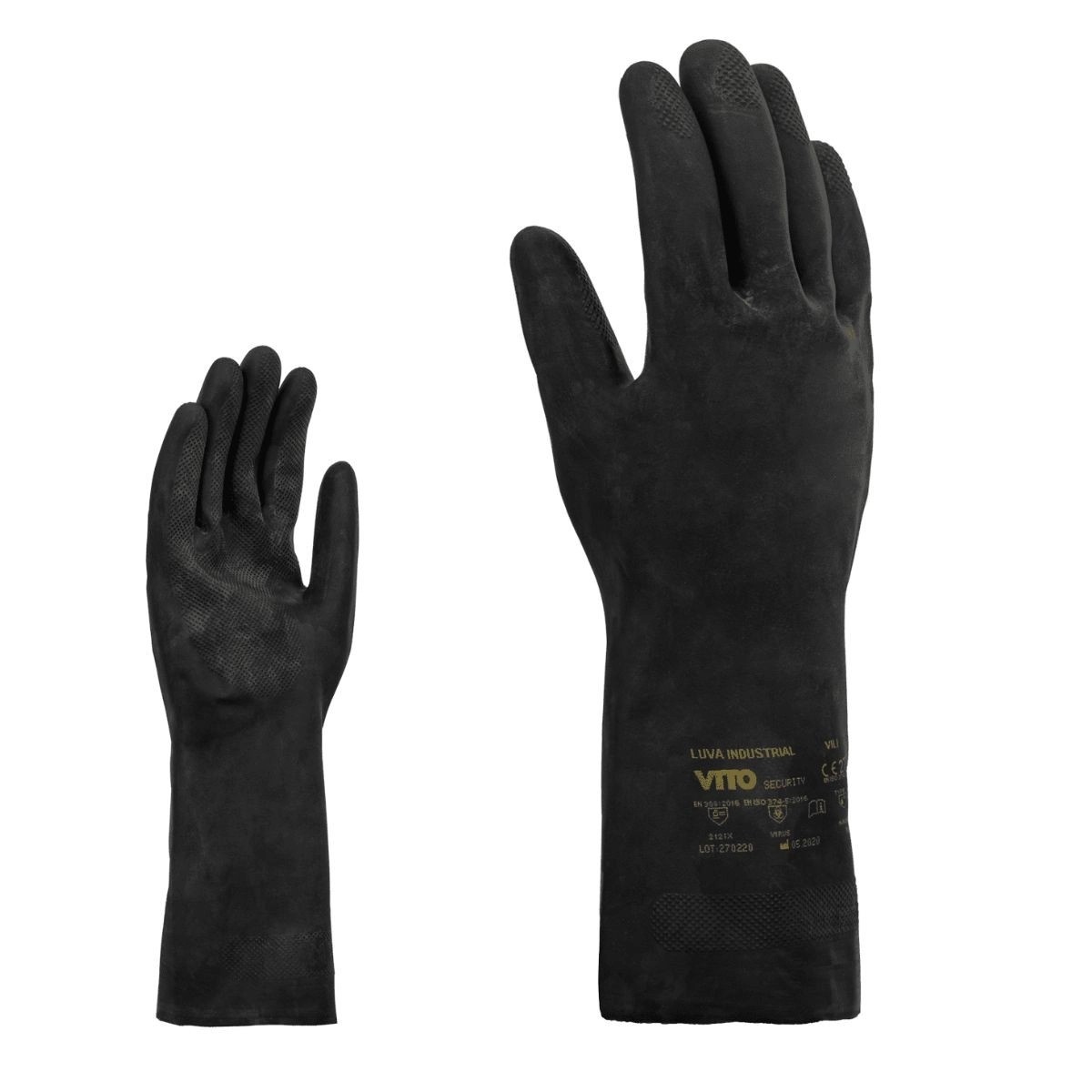 Kit Protection Phytosanitaire EPI Taille L Masques FFP2 Gants Caoutchouc Résistants VITO – Image 5