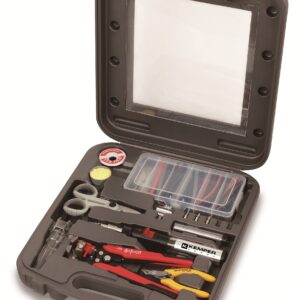 Kit microsoudure rechargeable gaz 5 pointes Allumage Piezo Température 1300°C KEMPER