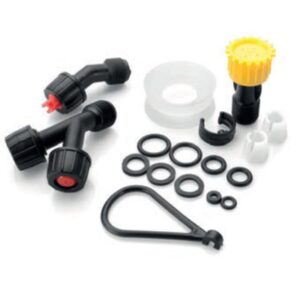 Kit réparation pulvérisateur 16L 17 pièces avec joints goupilles buses VITO GARDEN
