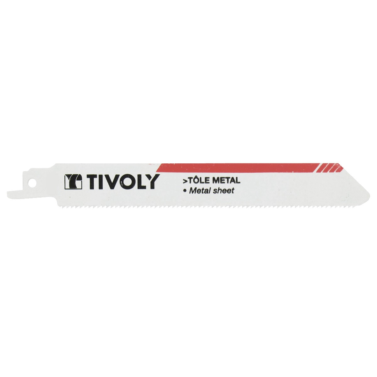 Lame de scie sabre BiM L150mm HSS coupe rapide pour métaux emmanchement universel TIVOLY – Image 2