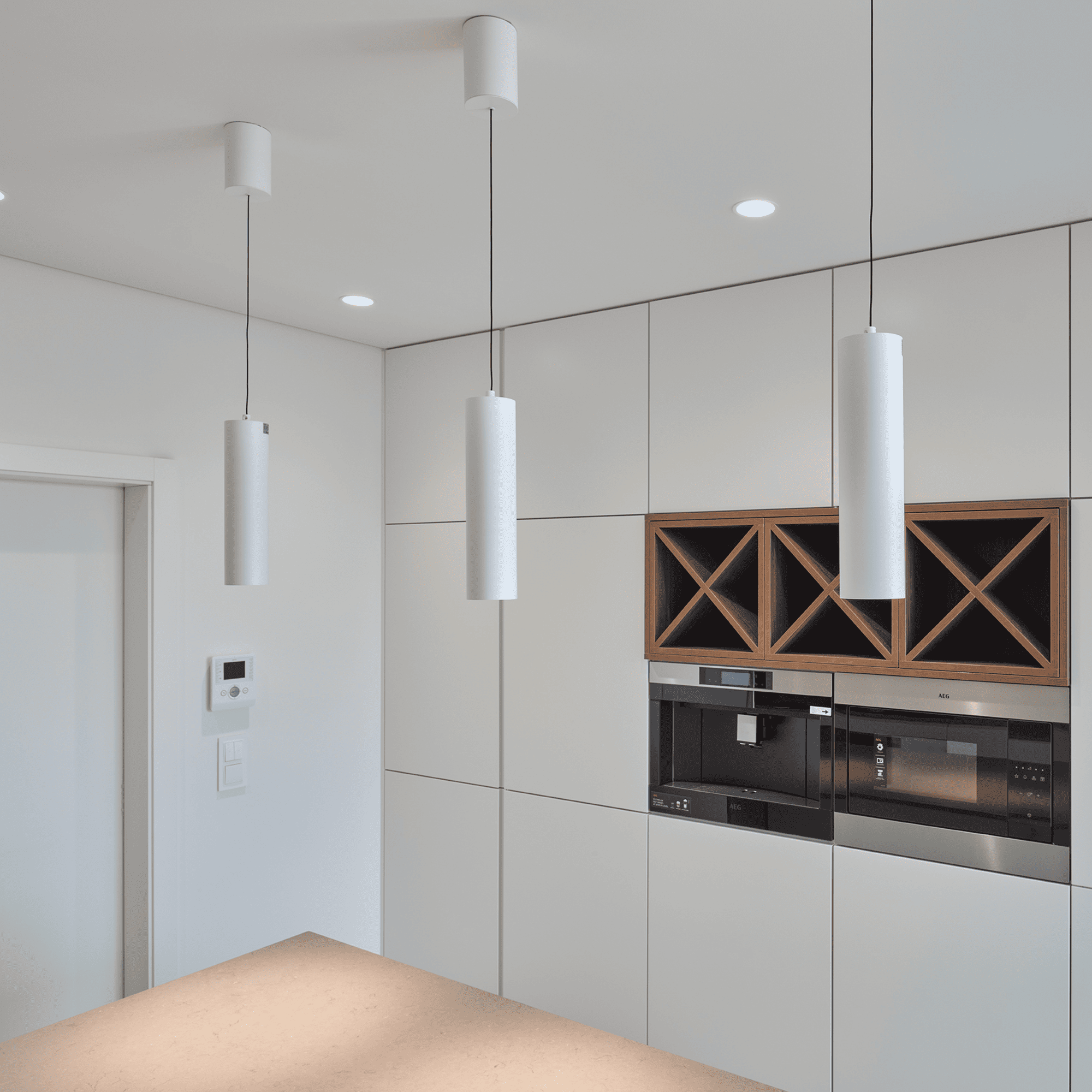 Lampe de suspension réglable 10W 3-cct 3000K ASLO – Image 2