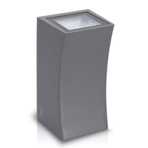 Lampe LED Applique Murale Extérieure 2x7W 3000K IP65 Aluminium ASLO