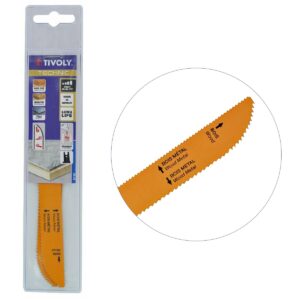 Lames de scie sabre X2 TIVOLY L150mm Acier Bimétal Cobalt 8% Multidirectionnelles TIVOLY