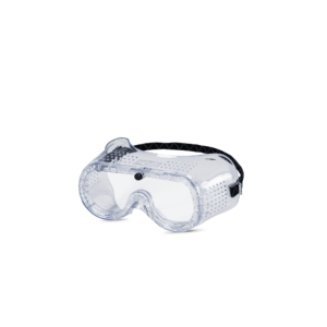 Lunettes de protection à ventilation directe PVC flexible polycarbonate incolore VITO